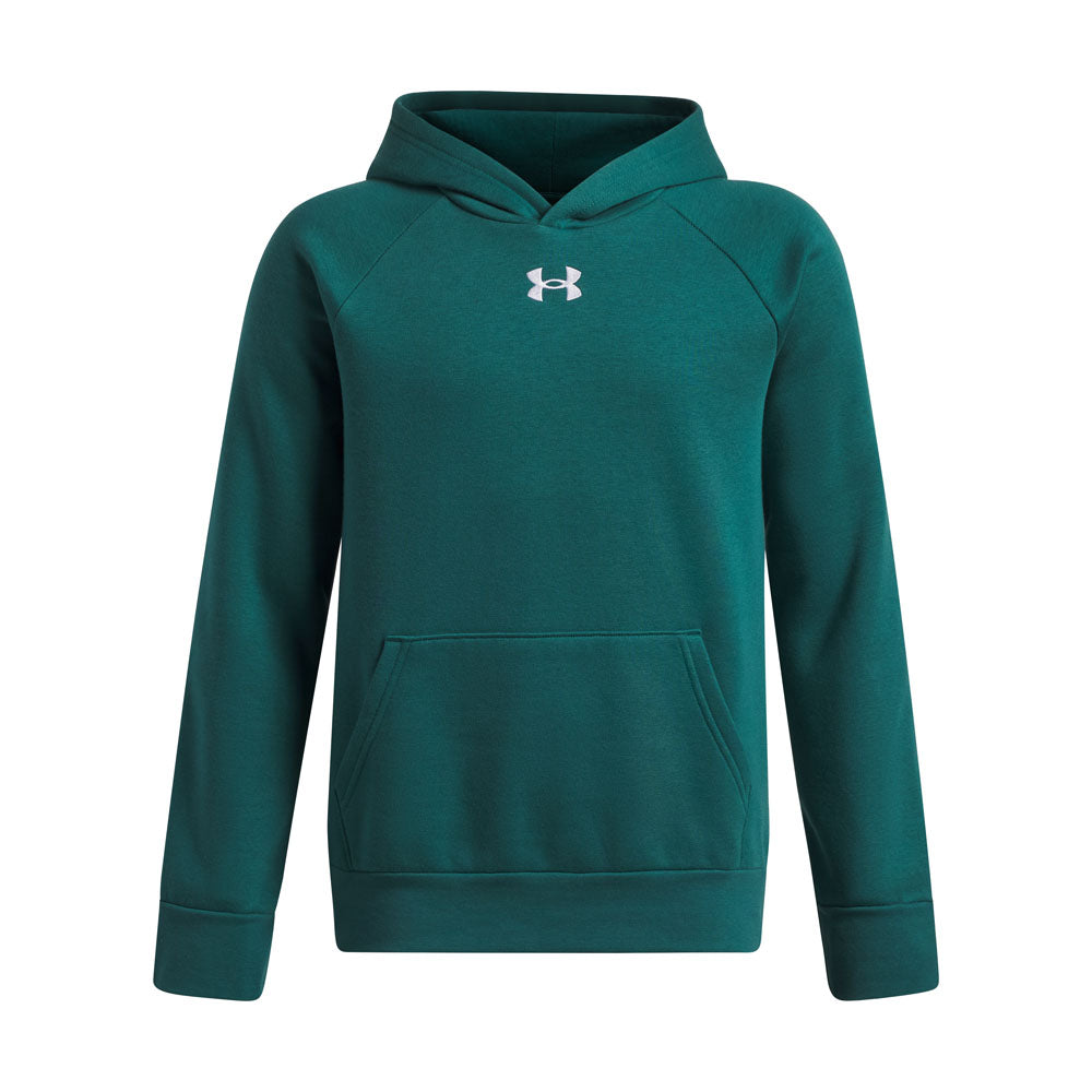 Under Armour Rival Boy's Green Hoodie