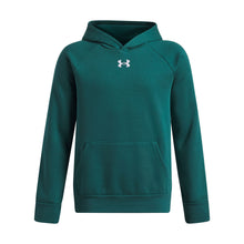 Under Armour Rival Boy's Green Hoodie