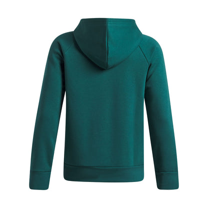 Under Armour Rival Boy's Green Hoodie