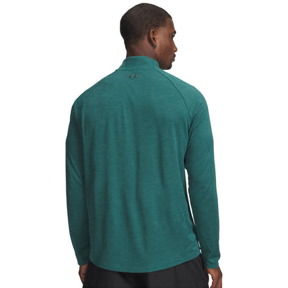 Under Armour Tech Textured Men's Green 1/2 Zip