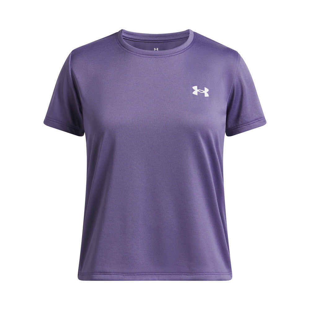 Under Armour Girl's Purple Tech T Shirt