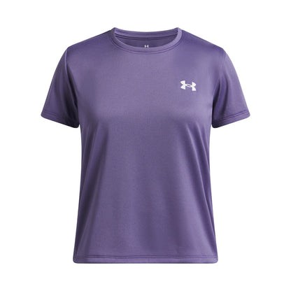 Under Armour Girl's Purple Tech T Shirt