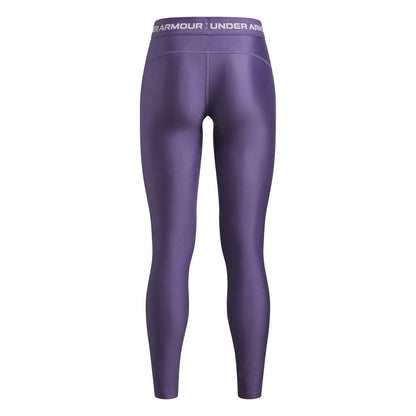 Under Armour Heatgear Girls Purple Leggings