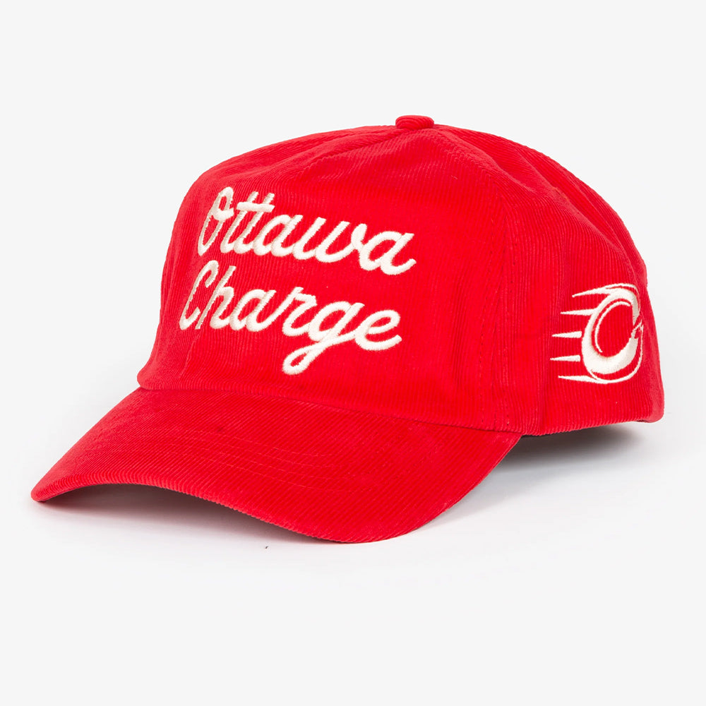 Peace Collective Ottawa Charge Red Corduroy Hat