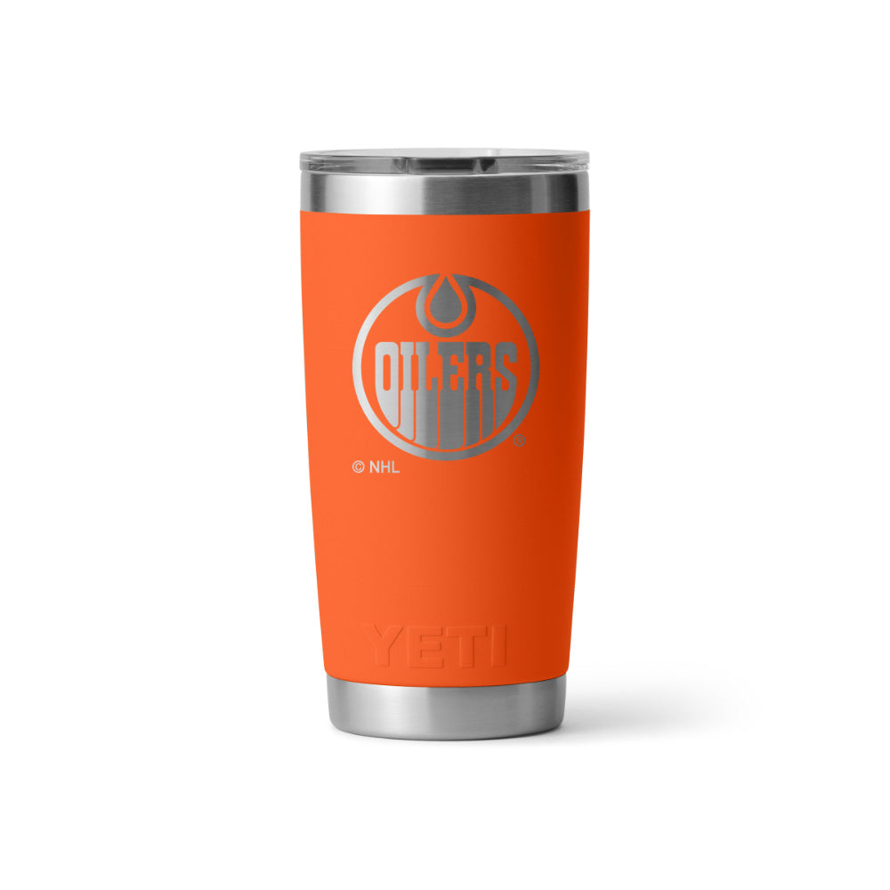 Edmonton Oilers Yeti Rambler 20 Oz Tumbler