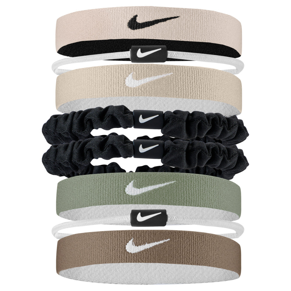 NIKE FLEX CLASSIC MIXED HAIR TIES - 8 PACK