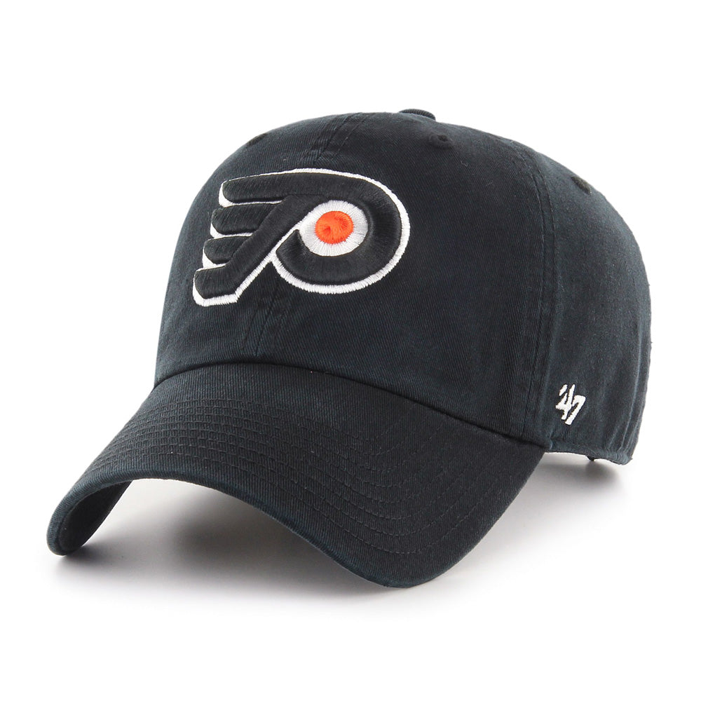 47 Brand Philadelphia Flyers Clean Up Black Hat