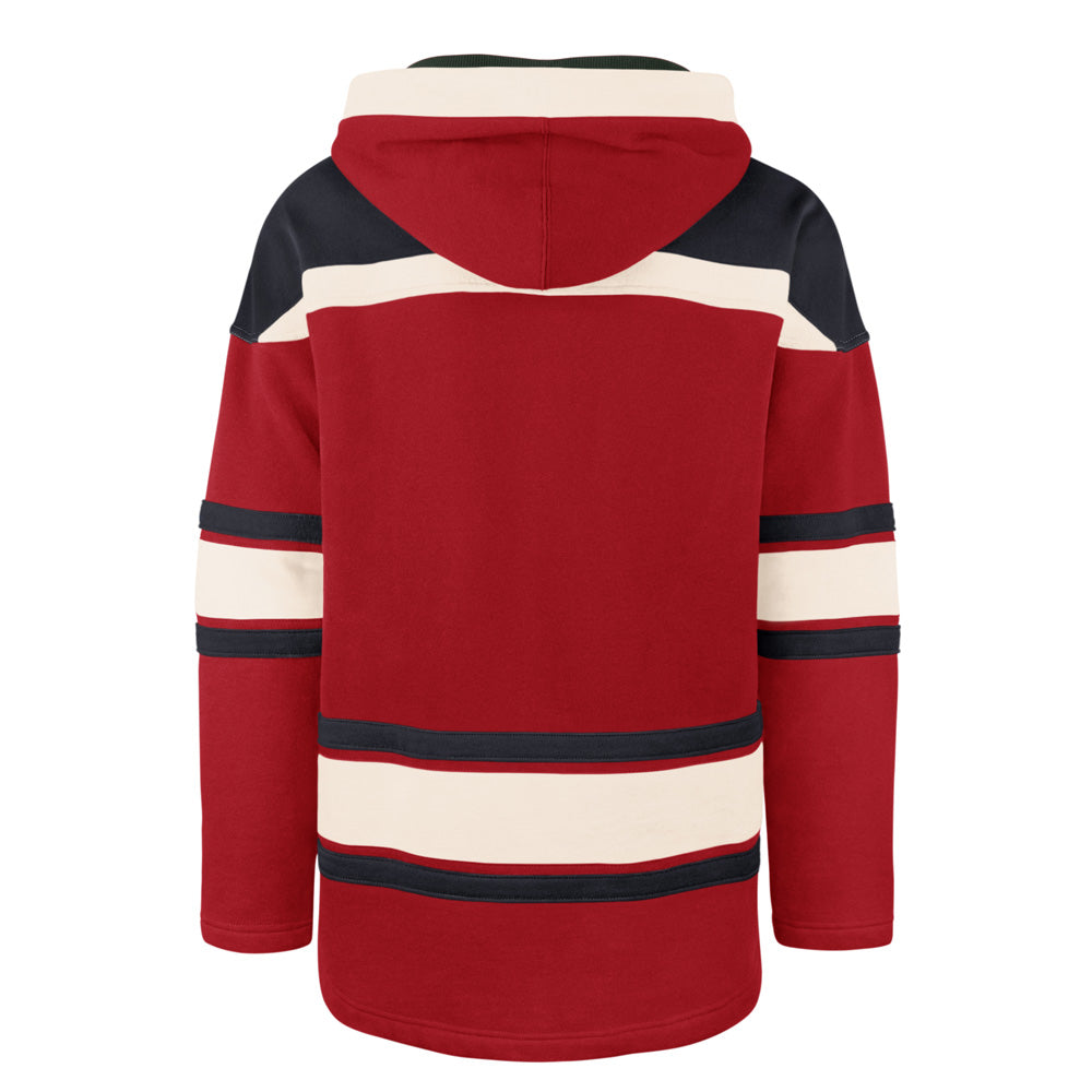 47 Brand Montreal Canadiens Lacer Red Hoodie