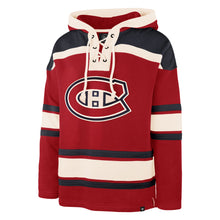 47 Brand Montreal Canadiens Lacer Red Hoodie