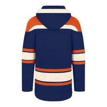 47 Brand Edmonton Oilers Lacer Blue Hoodie