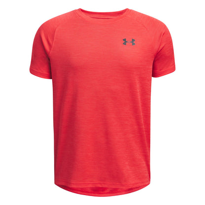 Under Armour Tech Textured Boy's Red T Shirt