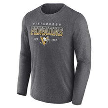 Pittsburgh Penguins Long Sleeve Crew Neck T-Shirt