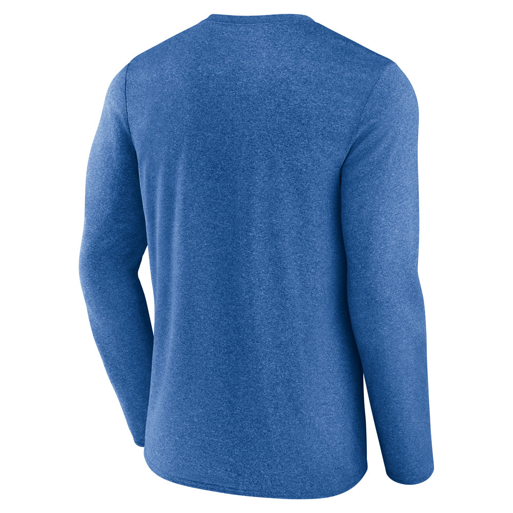 Toronto Maple Leafs Long Sleeve Crew Neck Tee Royal Blue