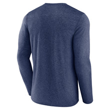 Avalanche Long Sleeve Crew Neck Tee Navy Blue