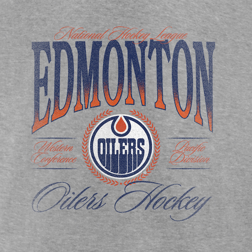 Fanatics Edmonton Oilers Women's Grey T Shirt