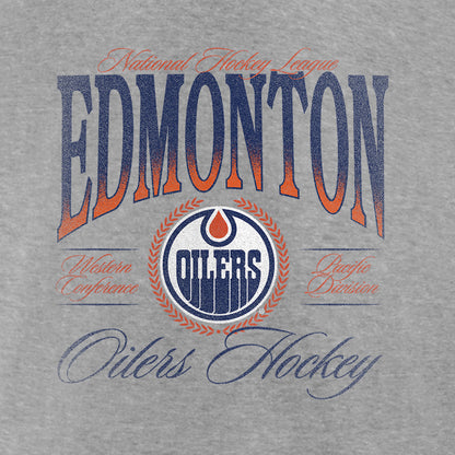 Fanatics Edmonton Oilers Women's Grey T Shirt