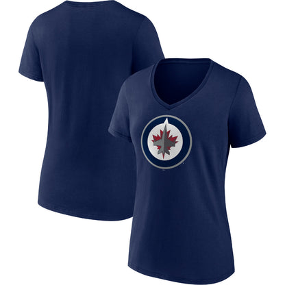 FANATICS WINNIPEG JETS PRIMARY LOGO WOMEN'S T SHIRT