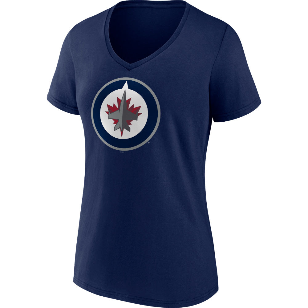 FANATICS WINNIPEG JETS PRIMARY LOGO WOMEN'S T SHIRT