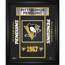 PITTSBURGH PENGUINS 10X12 LOGO FRAME