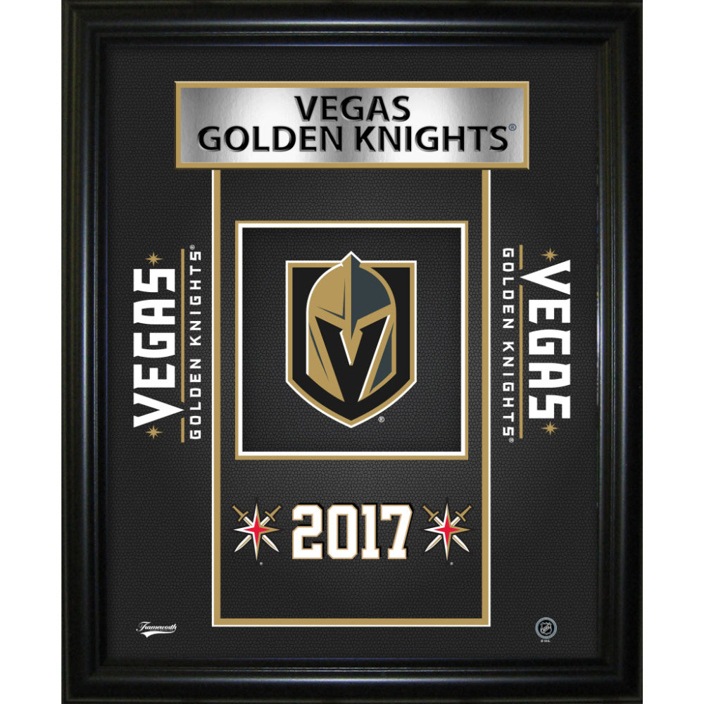 VEGAS GOLDEN KNIGHTS 10X12 LOGO FRAME