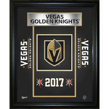 VEGAS GOLDEN KNIGHTS 10X12 LOGO FRAME
