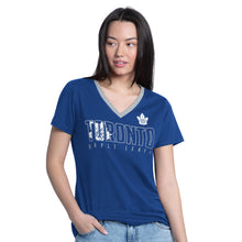 Starter Toronto Maple Leafs Best Team Women's Blue T Shirt