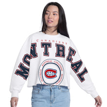Women's Montreal Canadiens Starter Cropped Crewneck