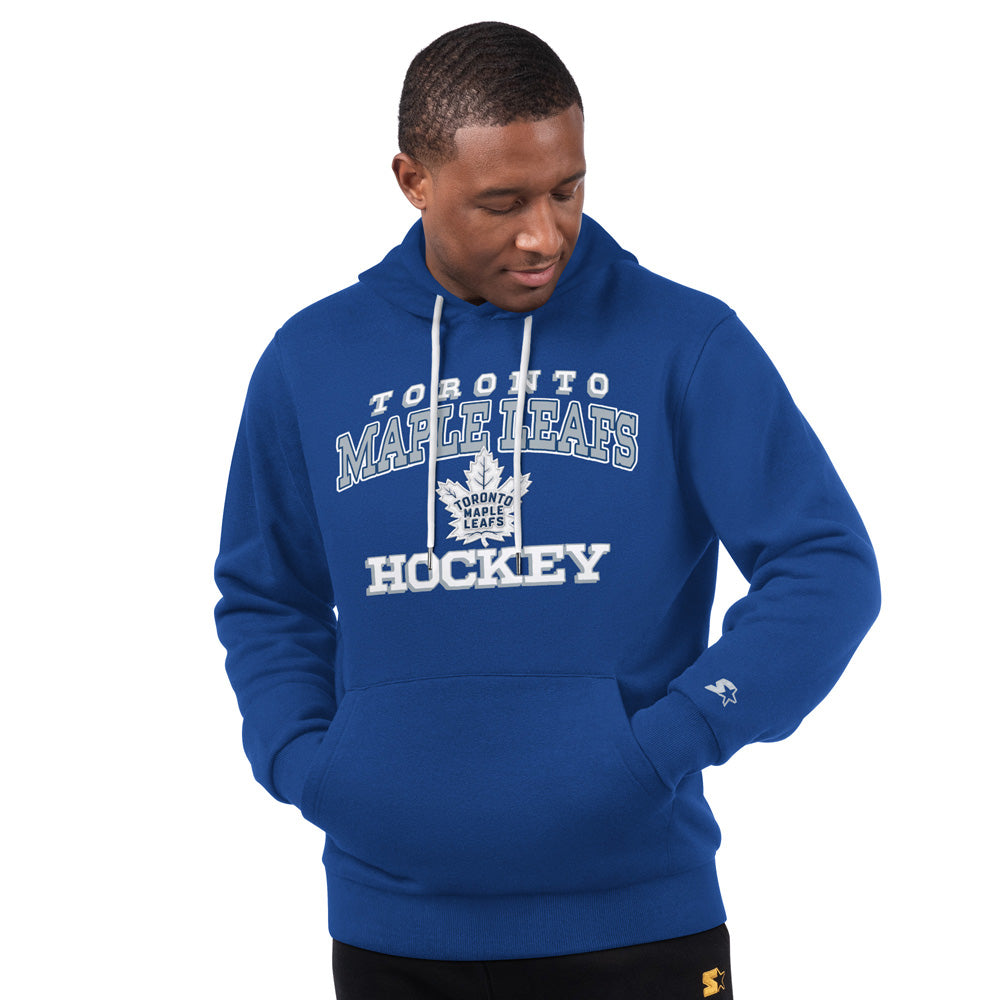 Starter Toronto Maple Leafs Holiday Men's Blue Hoodie