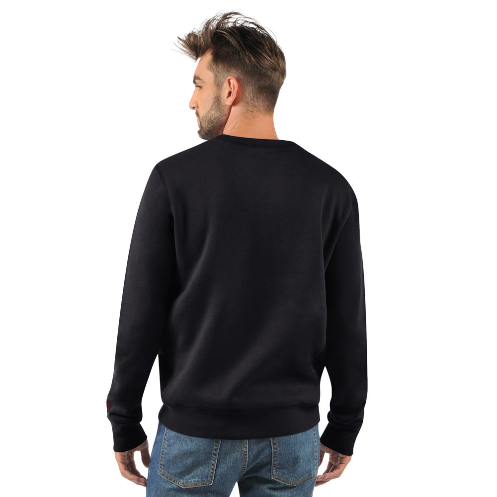 Starter Vancouver Canucks Holiday Men's Black Crewneck Sweater