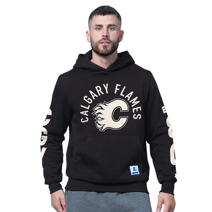 Starter Calgary Flames Handoff Men's Black Hoodie