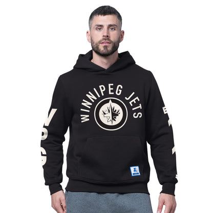 Starter Winnipeg Jets Handoff Men's Black Hoodie