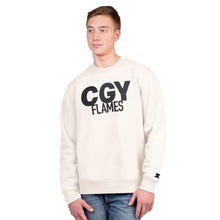Starter Calgary Flames Assist Men's White Crewneck Sweater