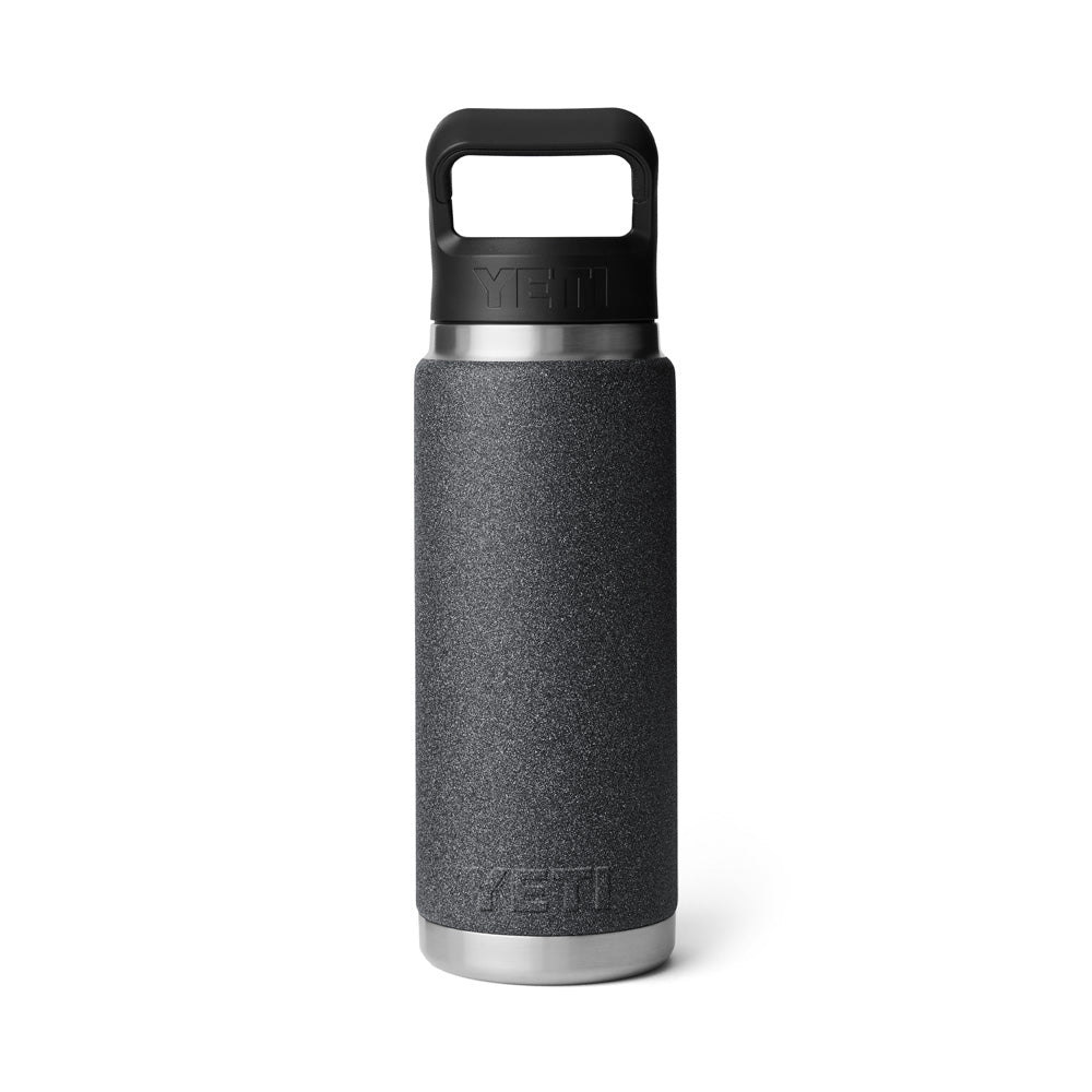 Yeti Rambler 26 OZ Straw Bottle - Black Stone
