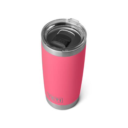 YETI RAMBLER 20 OZ TUMBLER - TROPICAL PINK