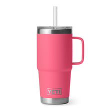 YETI RAMBLER 25 OZ STRAW MUG - TROPICAL PINK