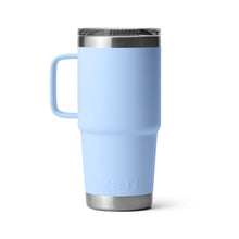 YETI RAMBLER 20 OZ BIG SKY BLUE TRAVEL MUG