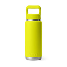 YETI RAMBLER 26 OZ FIREFLY YELLOW STRAW BOTTLE