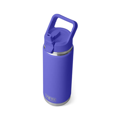YETI RAMBLER 26 OZ ULTRAMARINE VIOLET STRAW BOTTLE