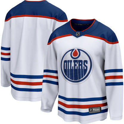FANATICS EDMONTON OILERS ADULT AWAY BREAKAWAY JERSEY