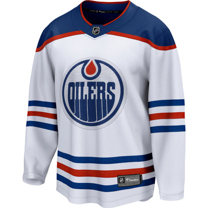FANATICS EDMONTON OILERS ADULT AWAY BREAKAWAY JERSEY
