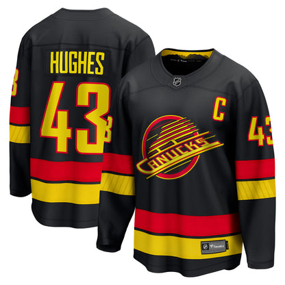 Fanatics Vancouver Canucks Quinn Hughes Adult Alternate Breakaway Jersey