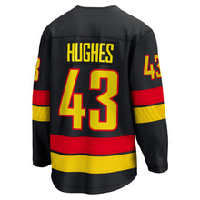 Fanatics Vancouver Canucks Quinn Hughes Adult Alternate Breakaway Jersey