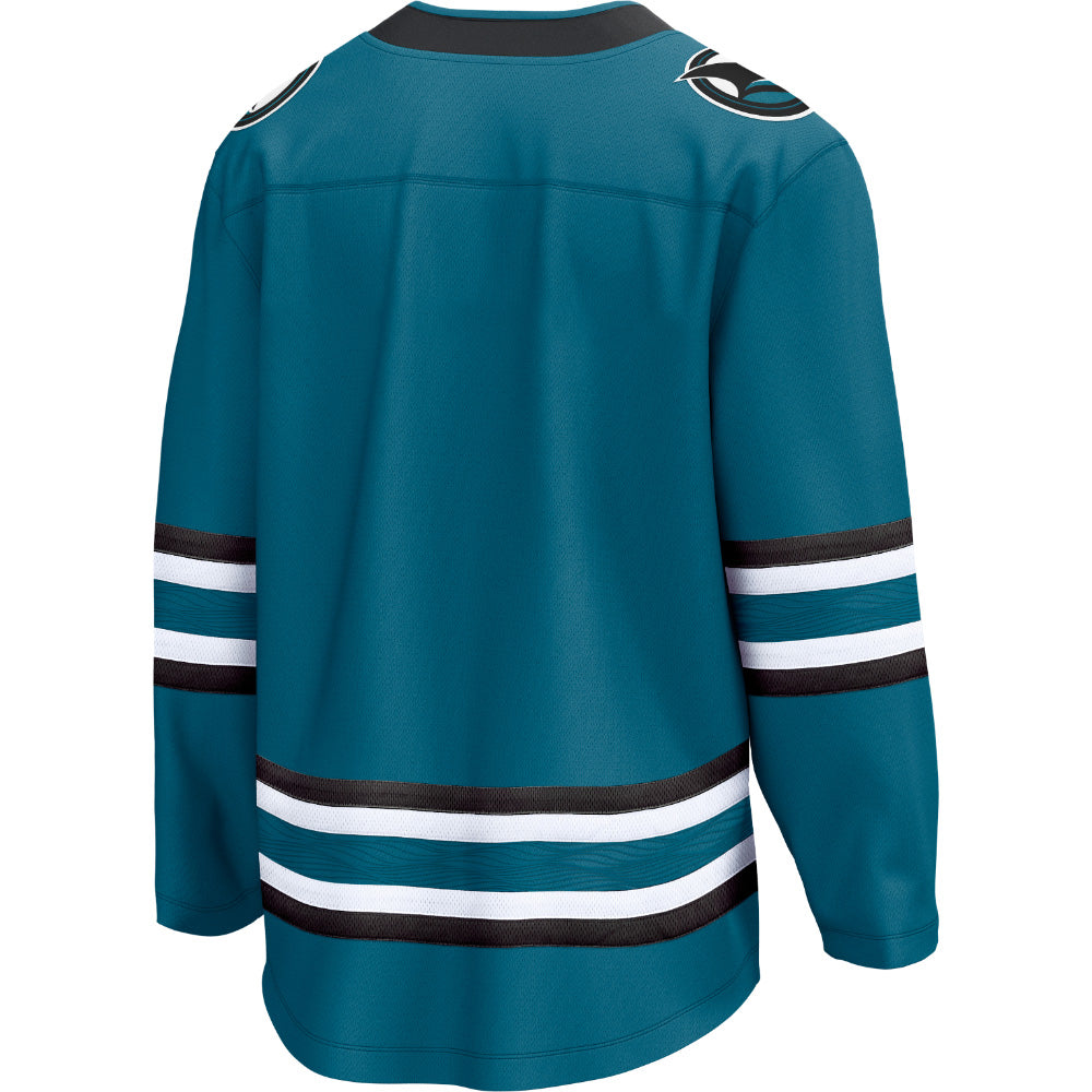 San Jose Sharks Breakaway Home Jersey Teal