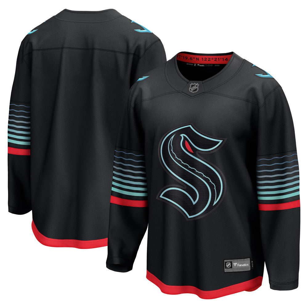 Fanatics Seattle Kraken Adult Alternate Breakaway Jersey