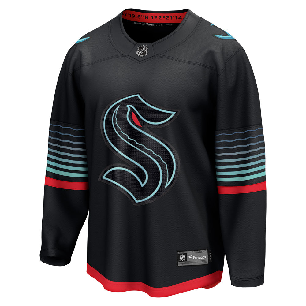 Fanatics Seattle Kraken Adult Alternate Breakaway Jersey
