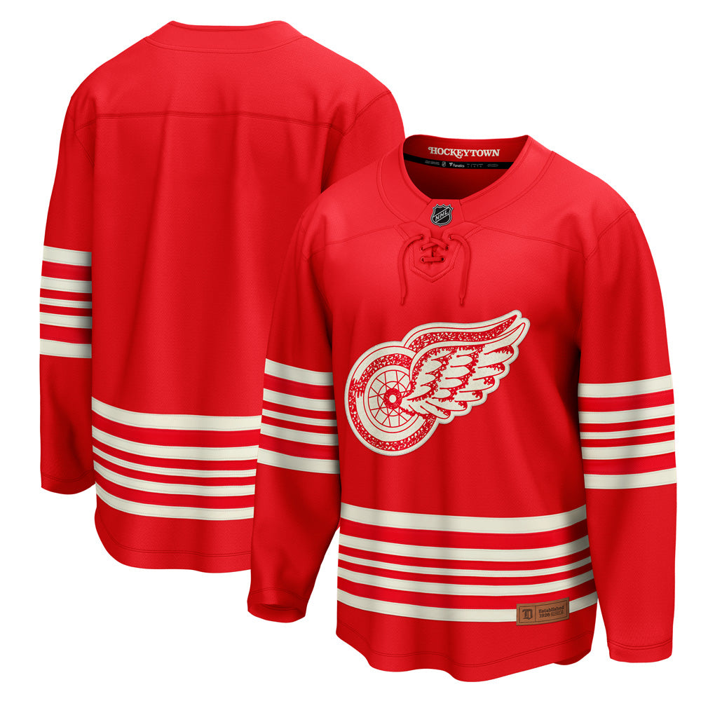 Fanatics Detroit Red Wings Adult Alternate Anniversary Breakaway Jersey