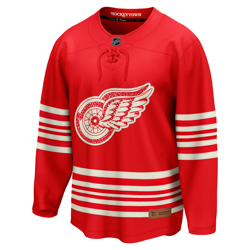 Fanatics Detroit Red Wings Adult Alternate Anniversary Breakaway Jersey