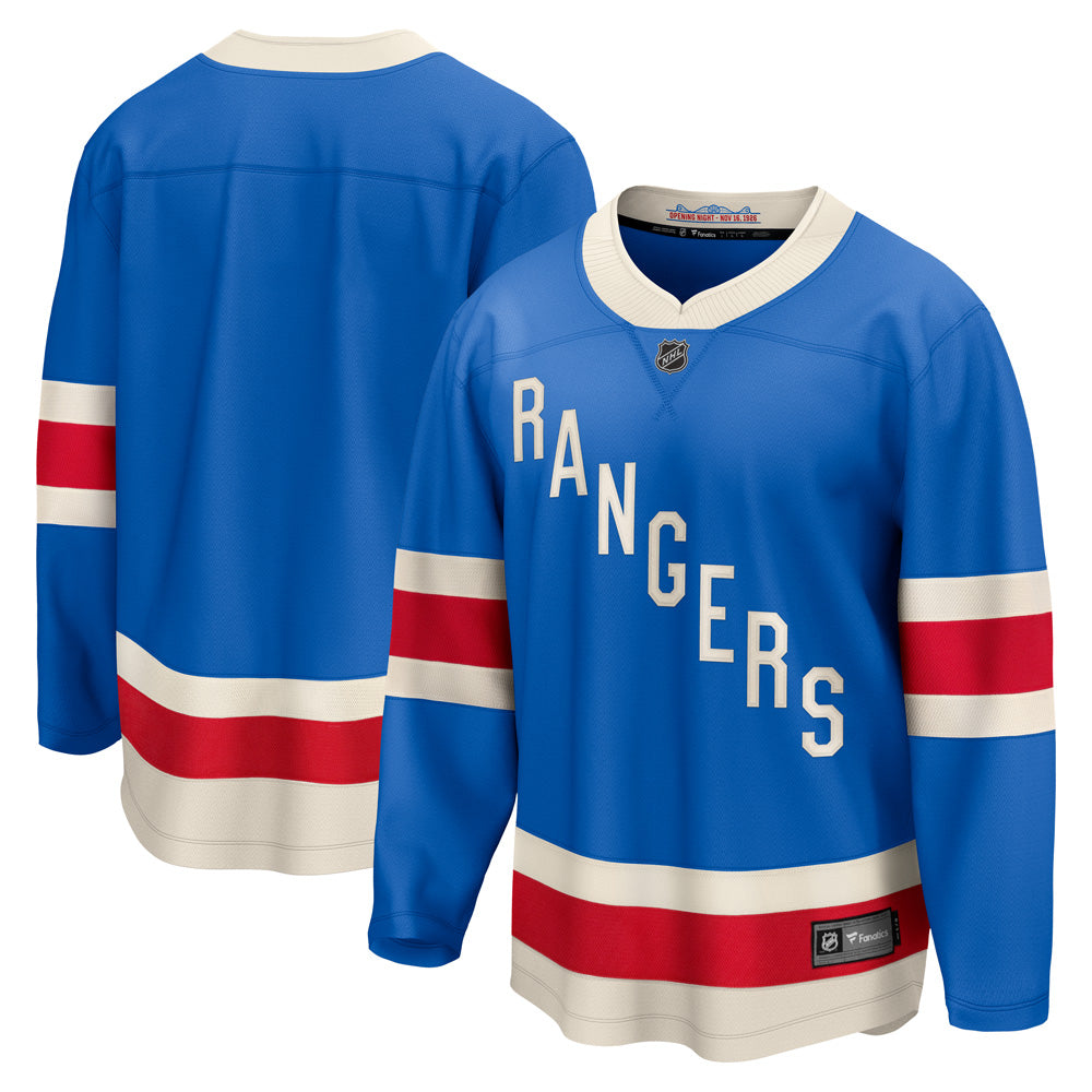 Fanatics New York Rangers Adult Alternate Anniversary Breakaway Jersey