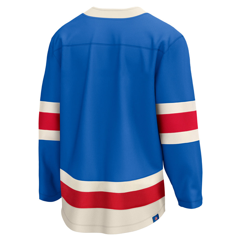 Fanatics New York Rangers Adult Alternate Anniversary Breakaway Jersey