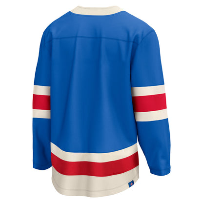 Fanatics New York Rangers Adult Alternate Anniversary Breakaway Jersey